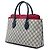 Borsa Satchel Gucci Beige GG Supreme Linea A - vista 2