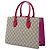 Gucci Beige GG Supreme Convertible Top Handle Bag - Ansicht 2