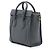 Céline Celine Nano Luggage Tote em couro de bezerro granulado cinza - vista 2