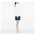 Chanel Blue Medium Bicolor Quilted Sheepskin Mademoiselle O Case Clutch - vista 6