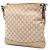 Borsa a tracolla Gucci in tela GG beige con Web - vista 2