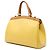 Louis Vuitton Yellow Monogram Vernis Brea MM Giallo - vista 2