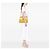 Louis Vuitton Yellow Monogram Vernis Brea MM Giallo - vista 6