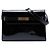 Borsa a tracolla Manhattan Medium in vernice nera Saint Laurent Nero