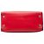 Louis Vuitton City Steamer MM in pelle rossa Rosso - vista 3