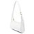 Céline Borsa a tracolla Celine Cuir Triomphe in pelle di vitello liscia bianca Bianco - vista 2