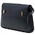Borsa a tracolla Manhattan piccola in pelle nera Saint Laurent Nero - vista 2