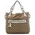 Tote zip Gucci Beige GG Canvas Icon Bit
