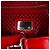 Borsa Fendi Etniko Du Jour in vernice traforata rossa Rosso - vista 5