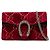 Gucci Mini Dionysus Crossbody in velluto rosso GG