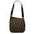 Borsa a tracolla Fendi in tela Zucca marrone