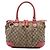 Borsa Satchel Gucci Beige GG Canvas Sukey