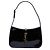 Saint Laurent Mini Le 5 a 7 in vernice nera Nero