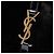 Saint Laurent Mini Le 5 a 7 in vernice nera Nero - vista 5