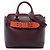 Burberry Marais Gürteltasche aus bicolor Leder rot Small