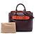 Burberry Marais Gürteltasche aus bicolor Leder rot Small - Ansicht 7