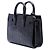 Borsa Saint Laurent Toy Sac De Jour in pelle embossed croc nera Nero - vista 2