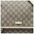 Borsa a tracolla Gucci Beige GG Supreme - vista 5