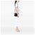 Saint Laurent College Tasche aus Lammleder in Schwarz, Chevron-Muster, Medium, monochromatisches Monogramm - Ansicht 6