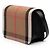 Borsa a tracolla Madison Burberry in tela House Check marrone e pelle Marrone chiaro - vista 2
