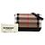Borsa a tracolla Madison Burberry in tela House Check marrone e pelle Marrone chiaro - vista 7
