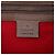 Borsa a tracolla Gucci Red Houndstooth Canvas Soft Trunk Rosso - vista 5