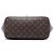 Louis Vuitton Brown Monogram Neverfull MM Marrone - vista 3