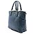 Tote convertible Prada Blue Vitello Shine con tasca frontale Blu navy - vista 2