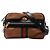 Gucci Mini Borsa a Tracolla Ophidia in Suede Marrone con Web