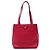 Prada Red Vitello Daino Tote Rot