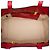 Prada Red Vitello Daino Tote Rot - Ansicht 4