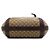 Bolsa Satchel Running Gucci Bege Medium GG Canvas - vista 3