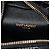 Borsa a catena Saint Laurent Black Mini Patent Monogram Love Heart Nero - vista 5