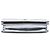 Dior Silver Metallic Patent Microcannage Diorama Wallet on Chain - view 3
