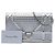 Dior Silver Metallic Patent Microcannage Diorama Wallet on Chain - view 7