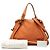 Bolso Satchel Paraty de cuero naranja tamaño Medium de Chloé - vista 7
