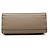 Bamboo Borsa Satchel Gucci Mini Nymphaea in vitello marrone con Web e Bambù Taupe - vista 3