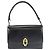 Céline Bolso de mano Celine Vintage Carriage Hardware en cuero negro