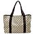 Gucci GG Supreme Leder-Tote-Bag Beige - Ansicht 2