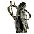 Borsa a tracolla 2-way Chanel Deauville Cachi - vista 6
