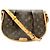 Borsa a tracolla Louis Vuitton Menilmontant PM Marrone