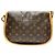 Borsa a tracolla Louis Vuitton Menilmontant PM Marrone - vista 2