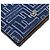 Fendi Bi-Fold Geldbörse Blau Leder und Stoff - Ansicht 7