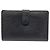 Cartera bi-fold Louis Vuitton de piel Epi Negro
