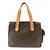Borsa Tote Louis Vuitton Monogram Multipli Cite Marrone - vista 3