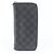 Louis Vuitton Damier Graphite Zippy Wallet Black