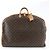 Louis Vuitton Monogram Us Porte Abyss Garment Boston Bag Marrone