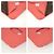 Louis Vuitton Monogram Porte Cartes Magnet Card Case Marrone Rosa - vista 4