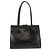 Borsa Tote/Spalla in pelle nera Salvatore Ferragamo Nero - vista 2