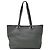 Borsa Tote Prada in pelle grigia Marrone - vista 2